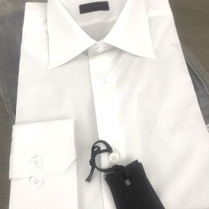 Pal Zileri men’s white dress shirt
